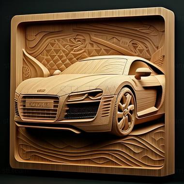 3D model Audi R8 (STL)